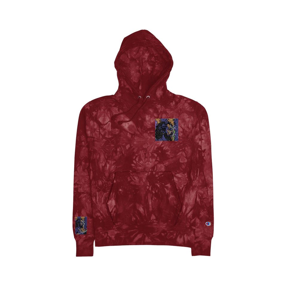 Boho Tie-Dye Hoodie for Trendsetters, Cozy Gift for Friends