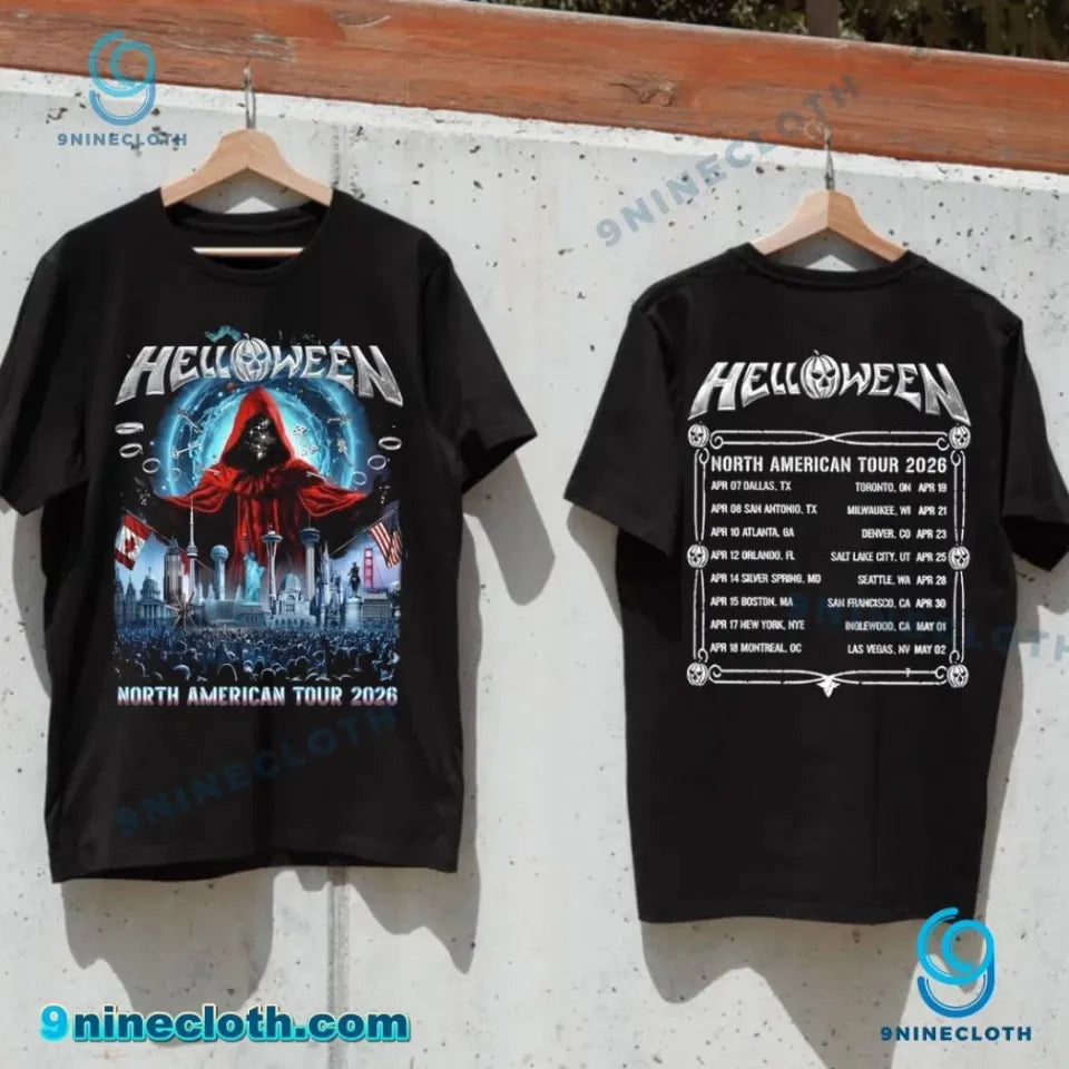 Helloween North American Tour 2026 T-shirt