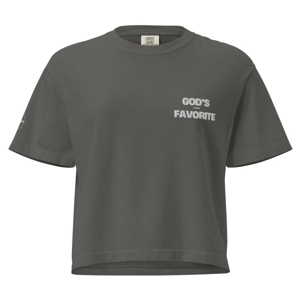 Womens God's Favorite Boxy Tee