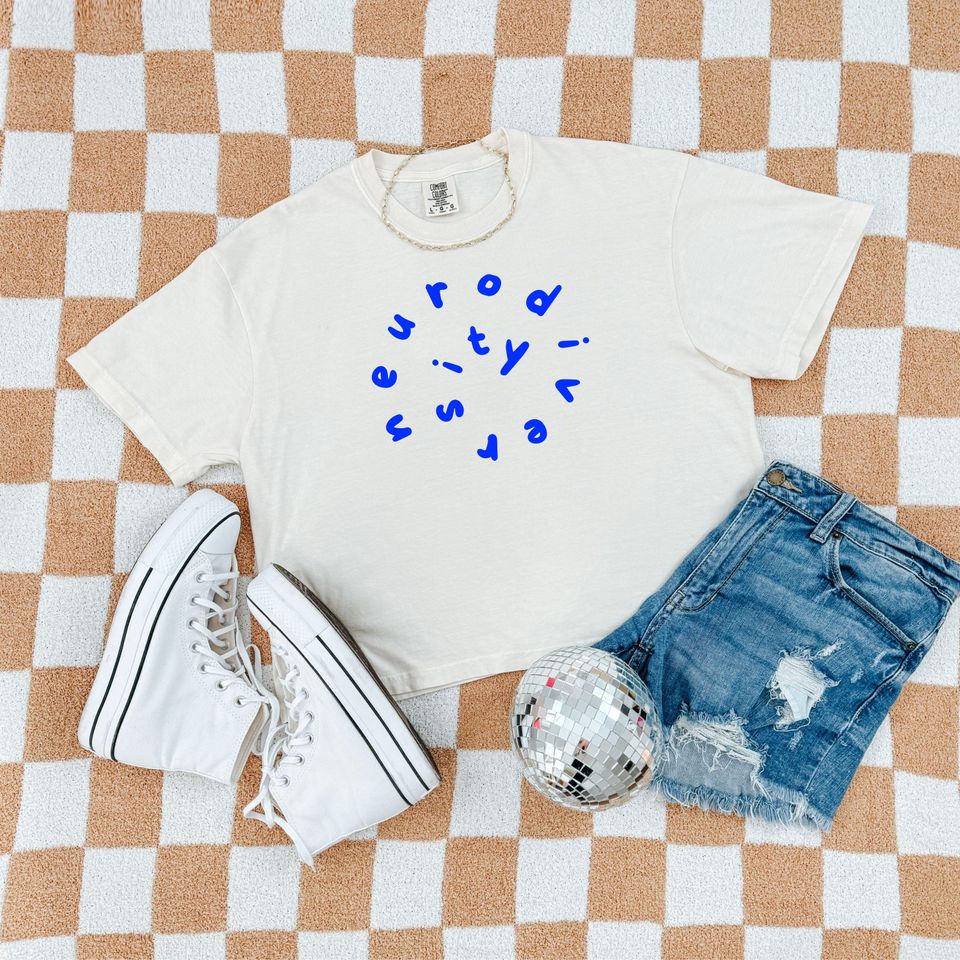 Neurodiversity Tee,  Autism Acceptance Women's Boxy Tee