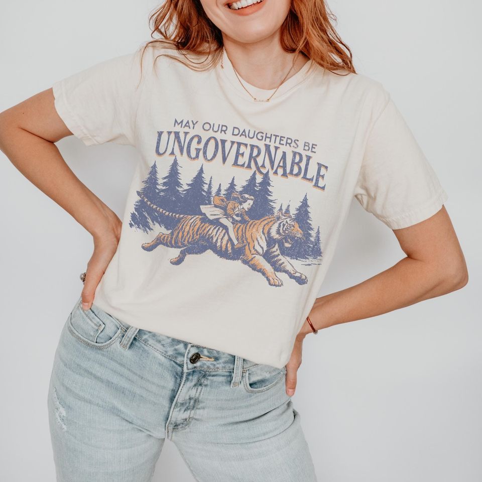 May Our Daughters Be Ungovernable Feminist Women's Boxy tee