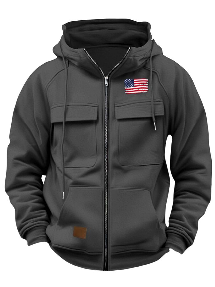 Autumn Casual Multi-Pocket Men'S Clothing Men'S Autumn And Winter Fashion Men'S