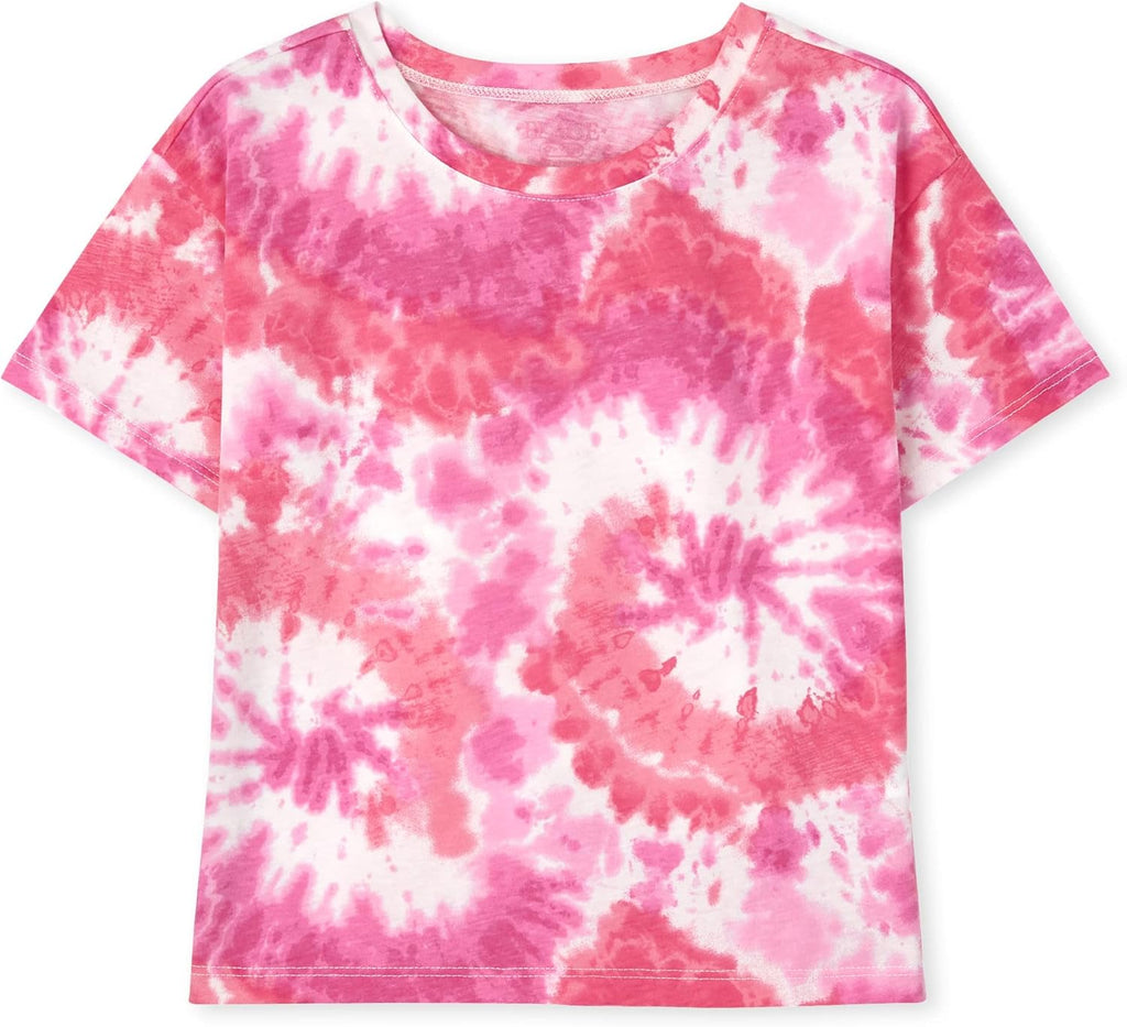 Girls Basic Short Sleeve Layering Tee
