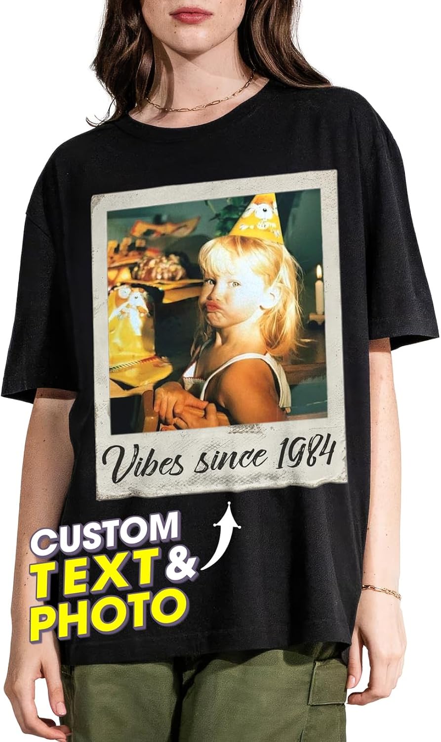 Custom Your Own Bootleg Rap Tee Custom Girlfriend Face Shirt for Boyfriend Vintage Birthday Valentine Shirt