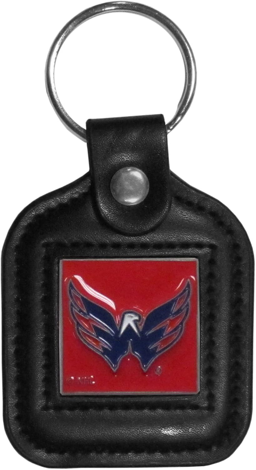 NHL Genuine Leather Key Chain