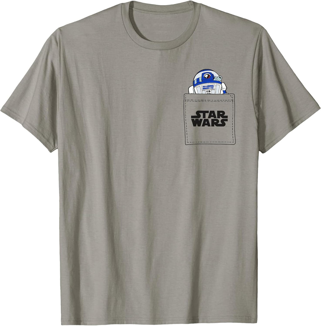 R2-D2 Droid In My Pocket Graphic T-Shirt T-Shirt