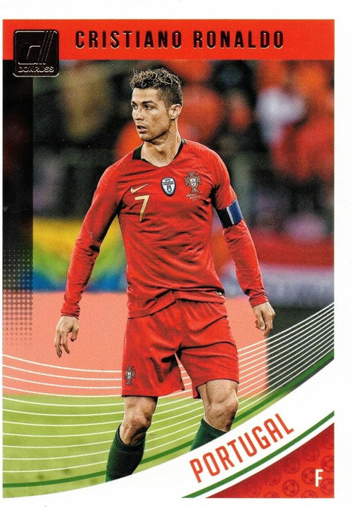 2018-19 Panini Donruss #158 Cristiano Ronaldo Soccer Card