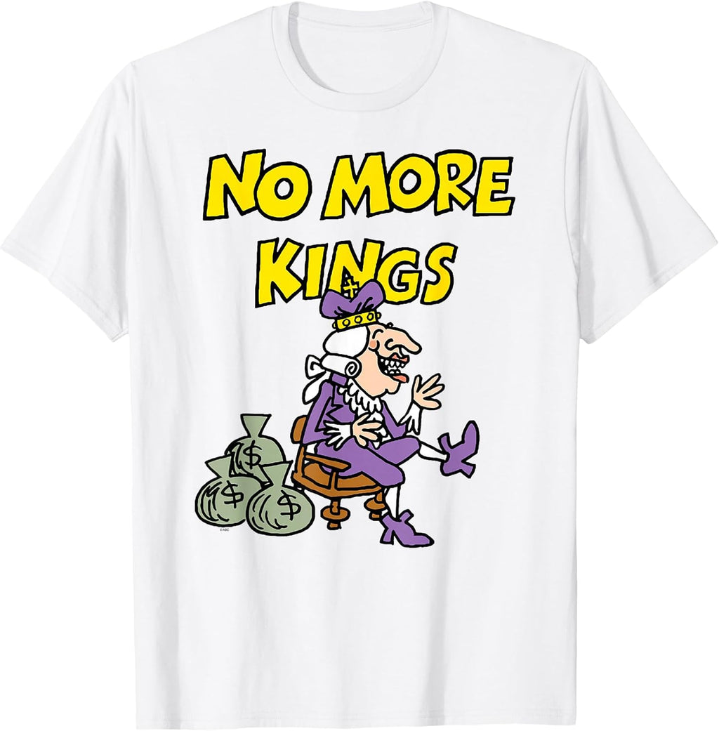 No More Kings Vintage Educational TV T-Shirt