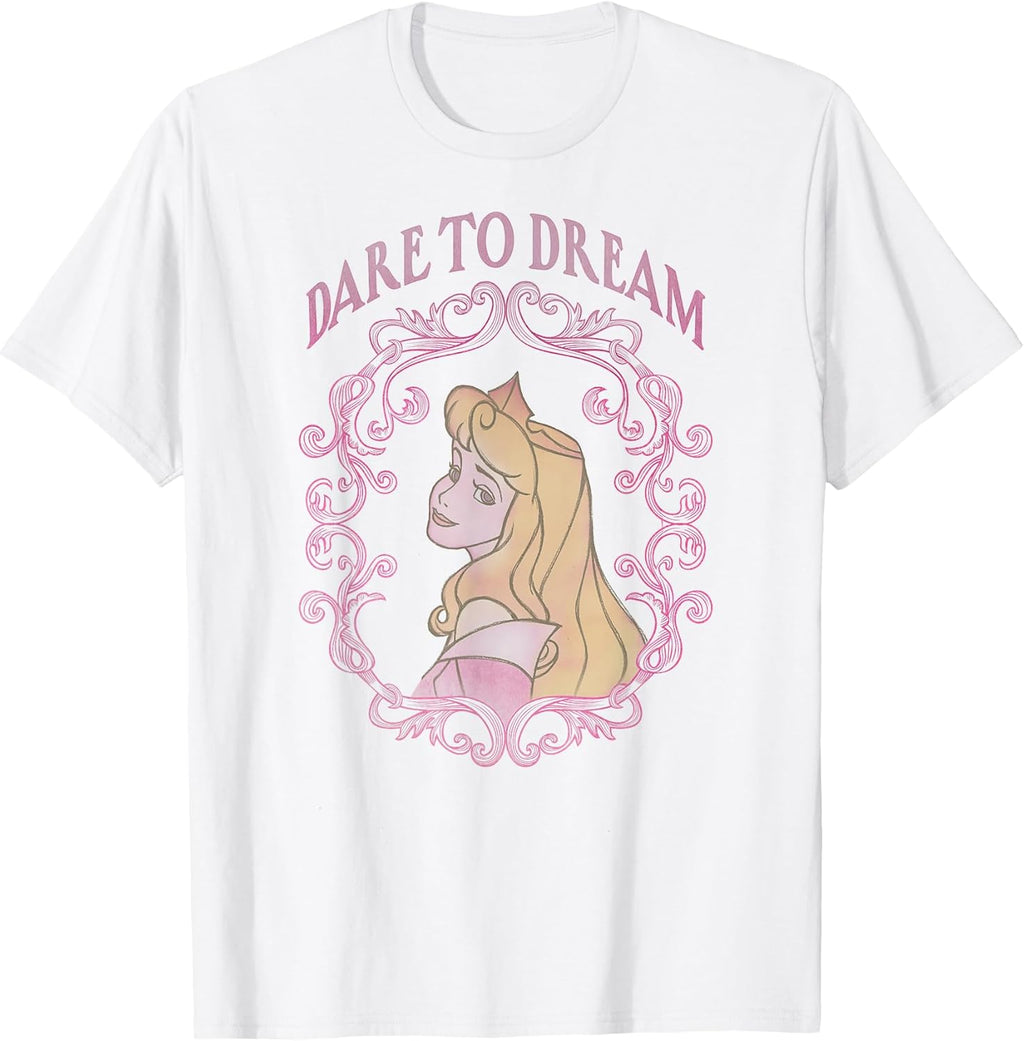 Sleeping Beauty Aurora Dare to Dream Graphic T-Shirt T-Shirt