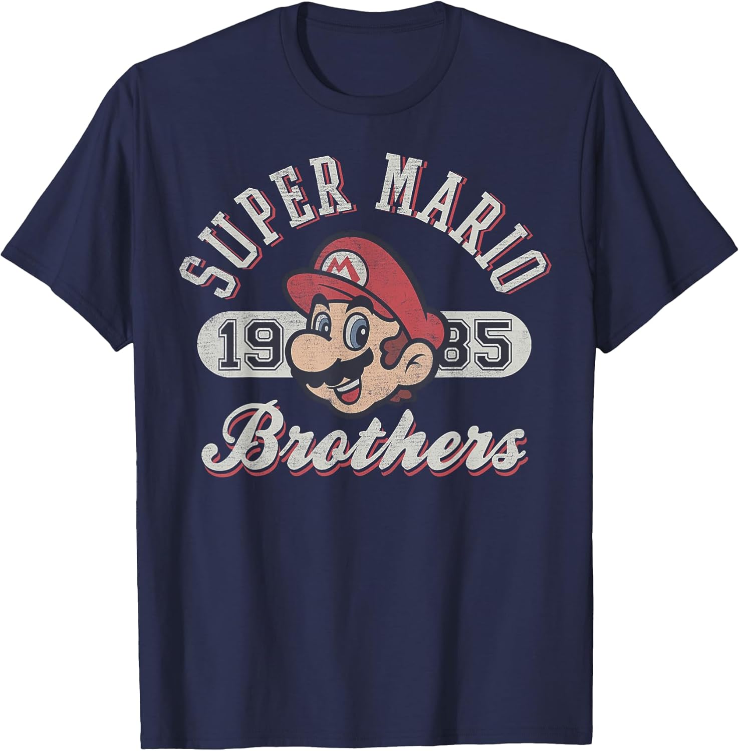 Bros 1985 Face Vintage Logo Graphic T-Shirt