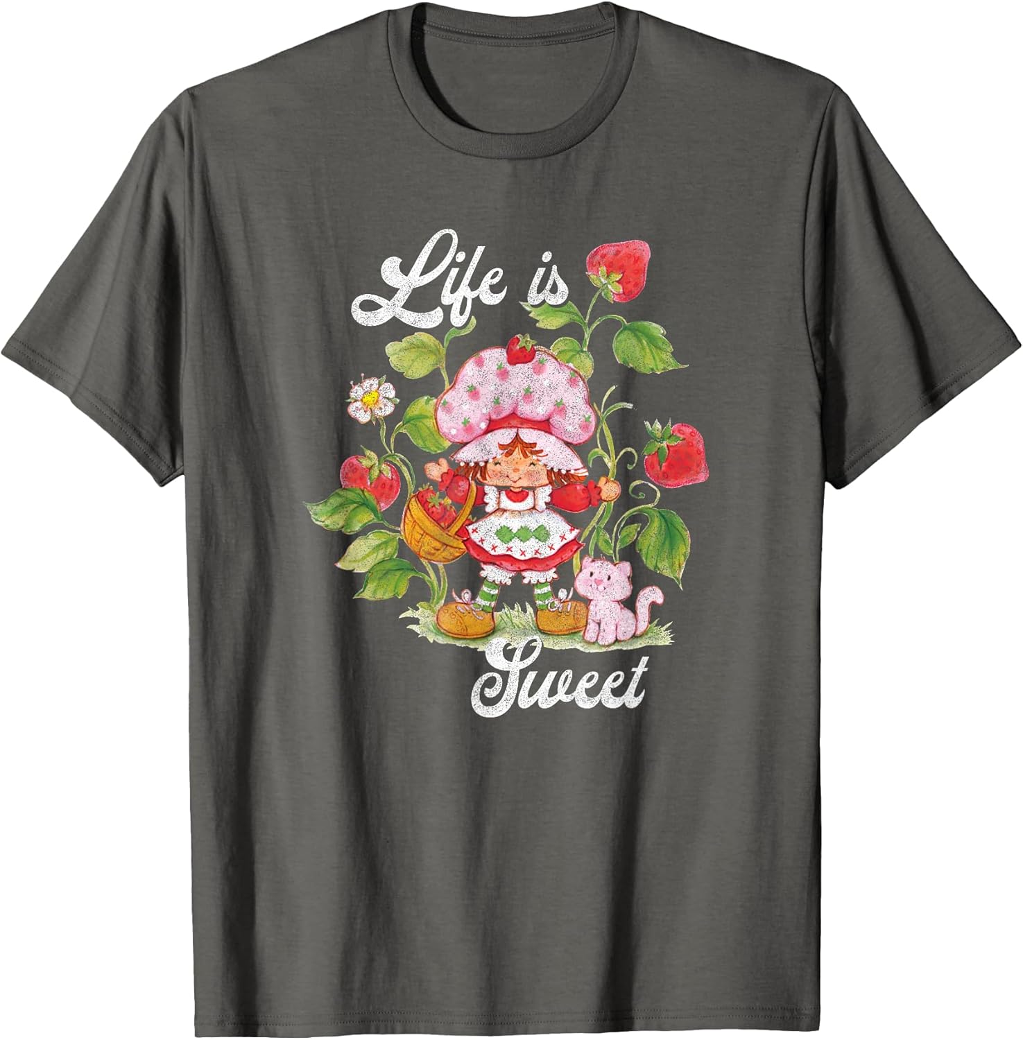 Life is Sweet Vintage Berry Garden T-Shirt