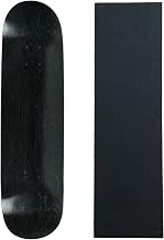 Moose Skateboard Deck Pro 7-Ply Canadian Maple Stained Black with Griptape