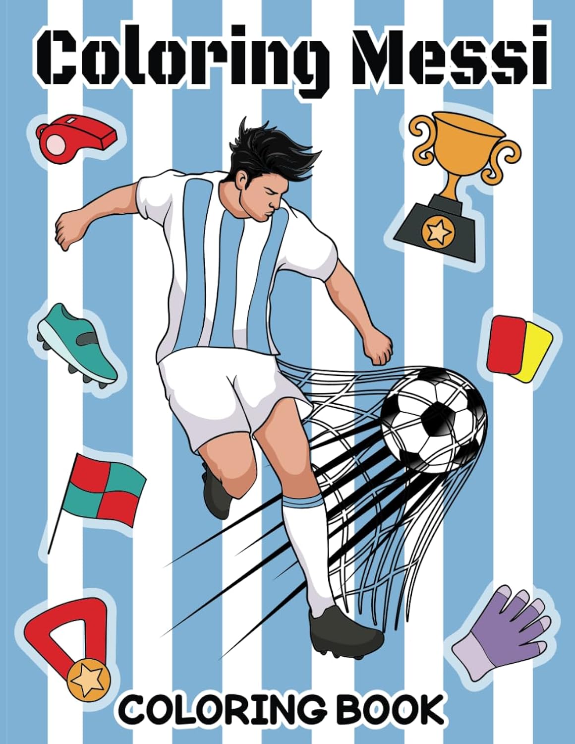 Messi Coloring Book: Unleash Your Creativity