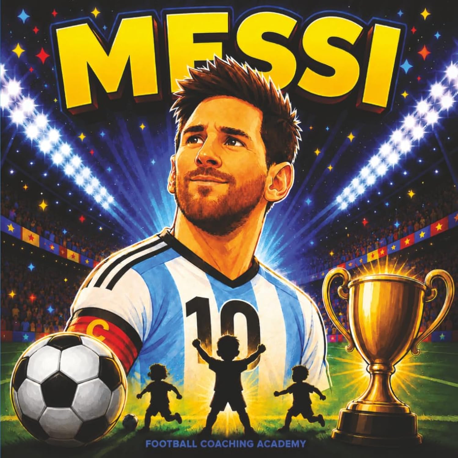 MESSI: The Inspirational Story, Amazing Achievements and Soccer Lessons of a Soccer GOAT for Young Players and Fans