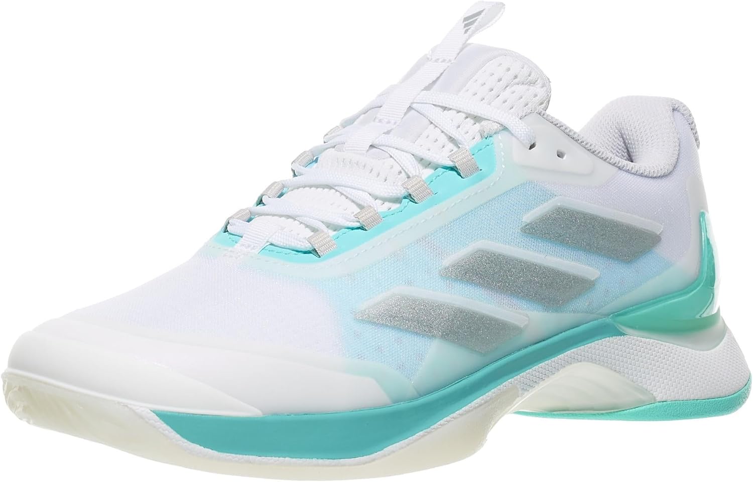 Womens Avacourt 2 Tennis Sneakers Shoes - Blue, White