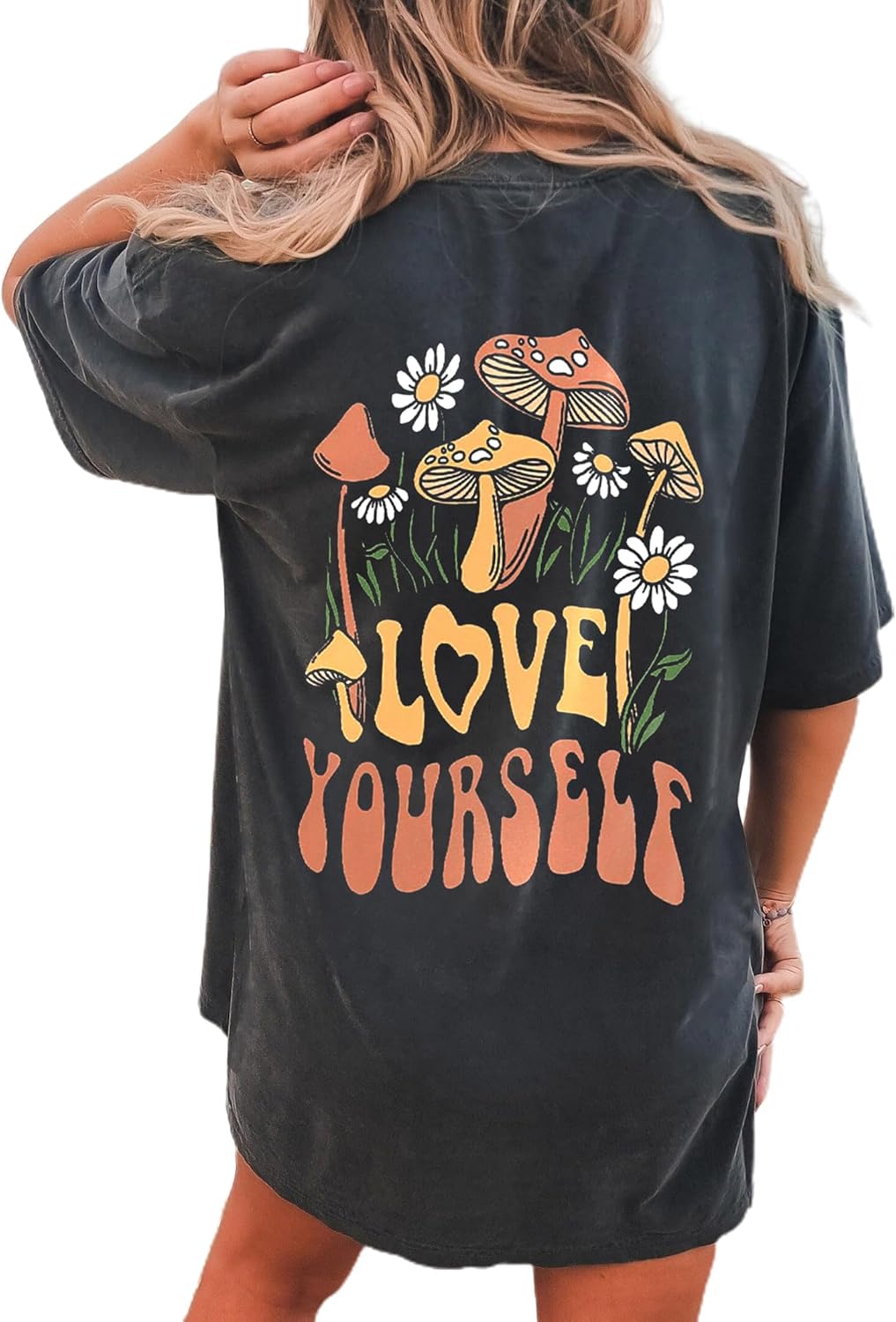 Women's Trendy Oversized T Shirt Graphic Tee Crewneck Short Sleeve Loose Cute Going Out Summer Tops