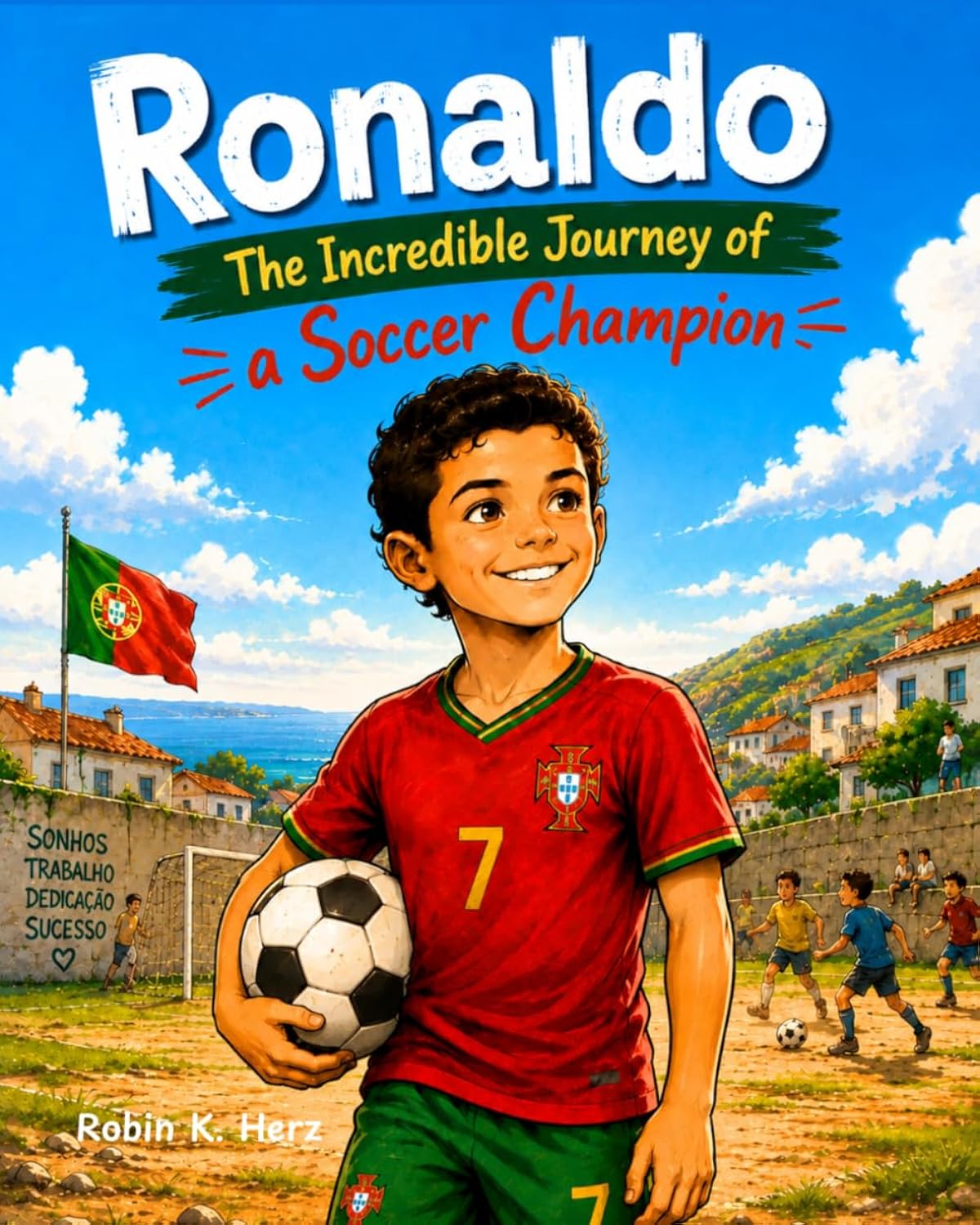 Ronaldo: The Incredible Journey of a Soccer Champion: An Illustrated Biography Book for Kids