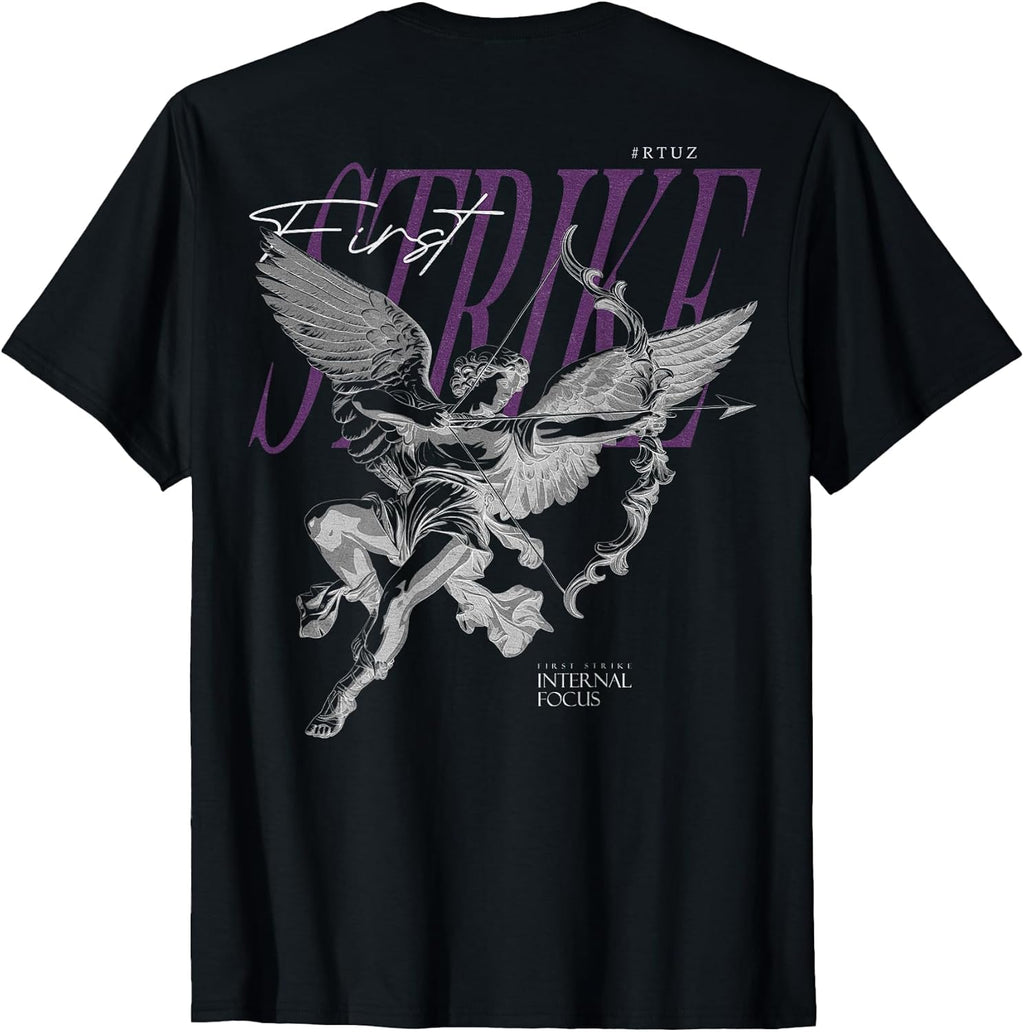 Back Print Y2K Aesthetic Streetwear Fashion Women Men Angel T-Shirt