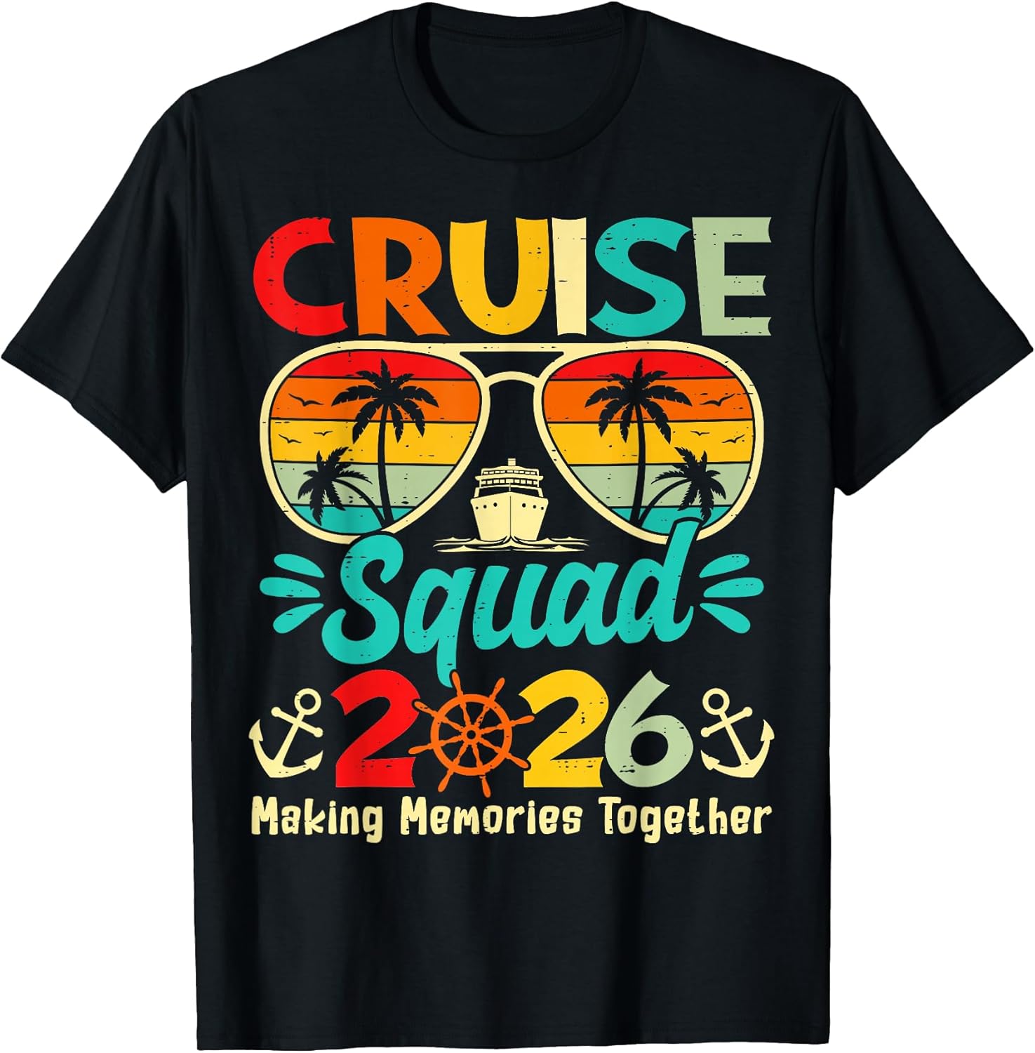 Cruise Squad 2026 Summer Vacation Matching Family Cruise T-Shirt