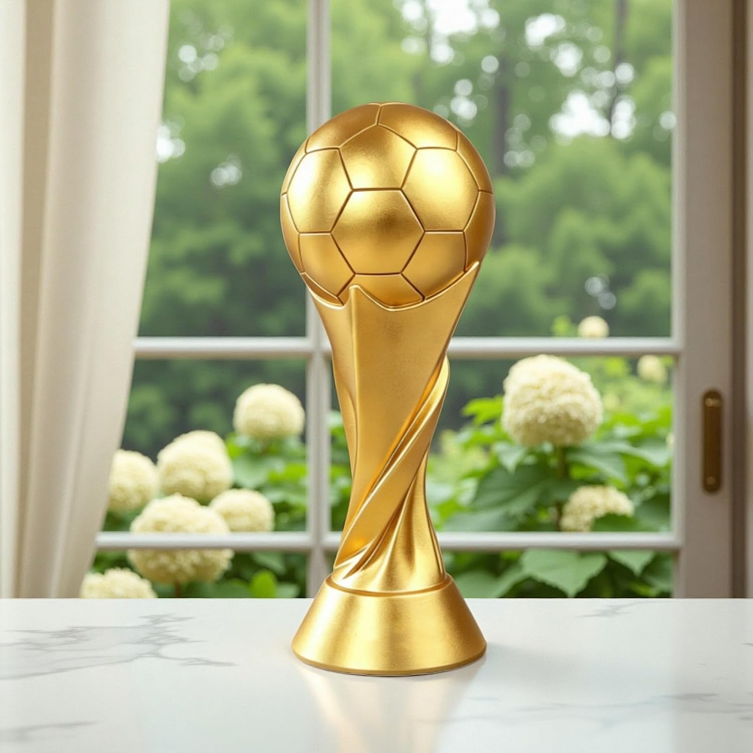 14 Inch World Cup Trophy 36cm Football Champion Soccer Trophy | 1:1 Replica