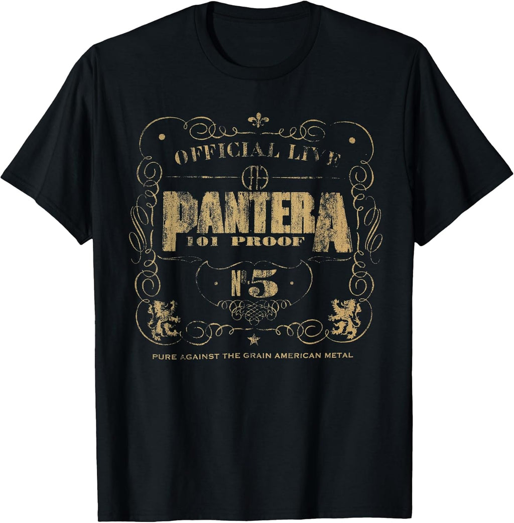 Official 101 Proof Black Unisex Adult T-Shirt