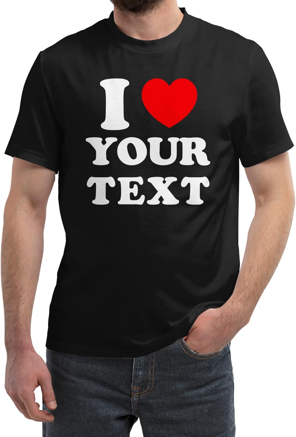 Personalized I Love My Girlfriend Shirt with Custom Photo, I Heart My Girlfriend Shirt, Gift for Her, Couple, Girlfriend