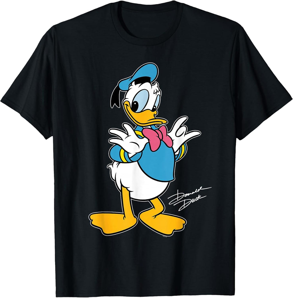 Donald Duck Retro Character Proud Pose Trip Matching T-Shirt