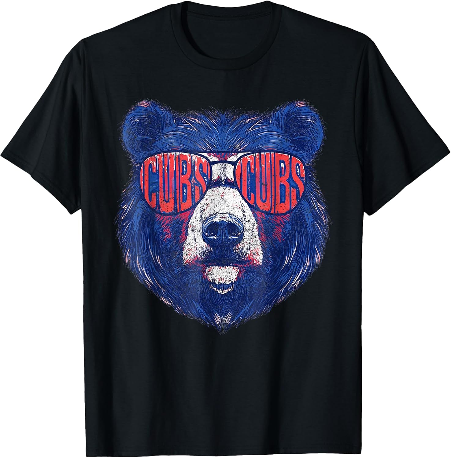 Cubs Wearing Sunglasses Vintage Design for Men Women Kids T-Shirt
