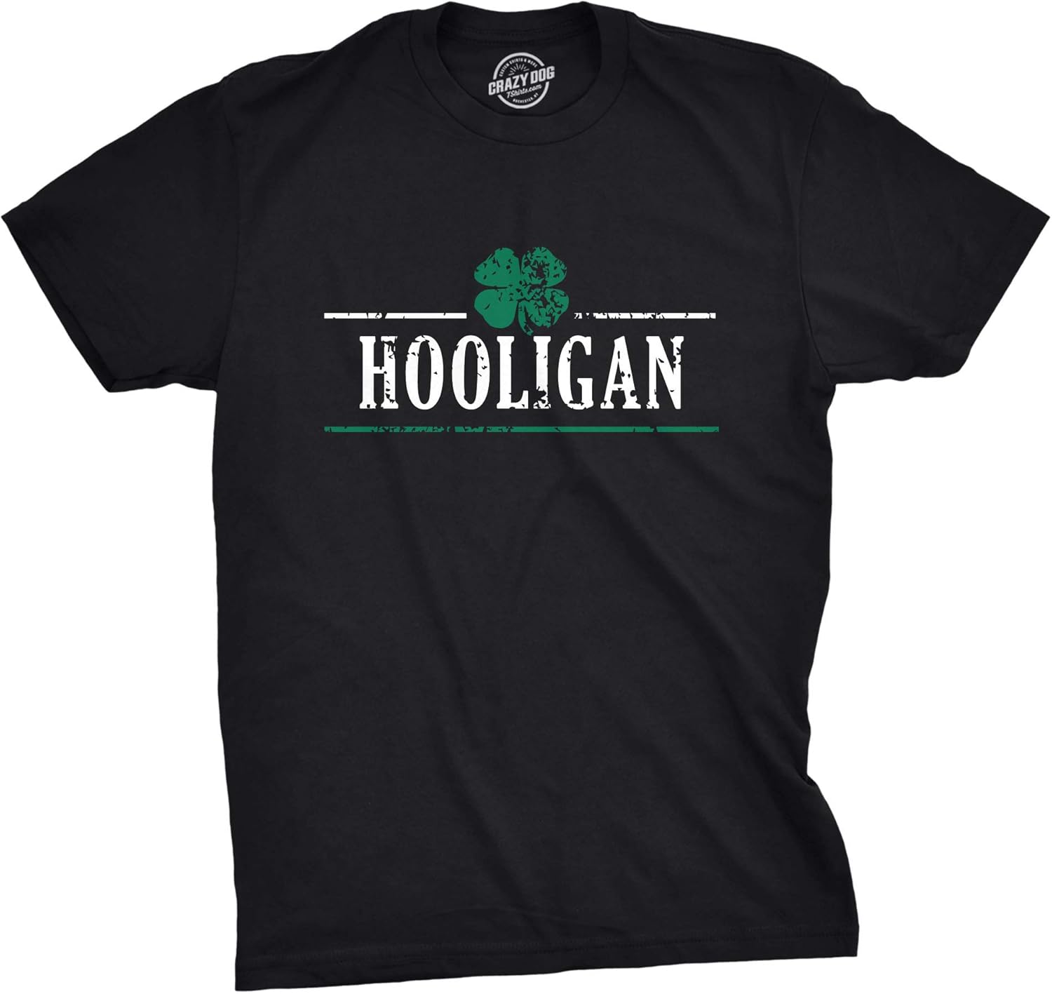 Mens Irish Hooligan T-Shirt Black