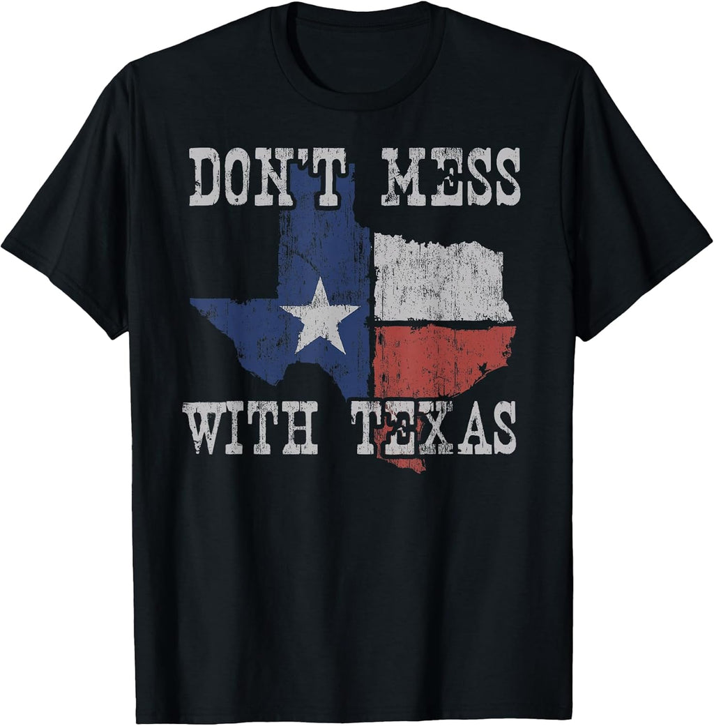 Don't Mess with Vintage Texas Longhorn Lone Star State Shirt T-Shirt