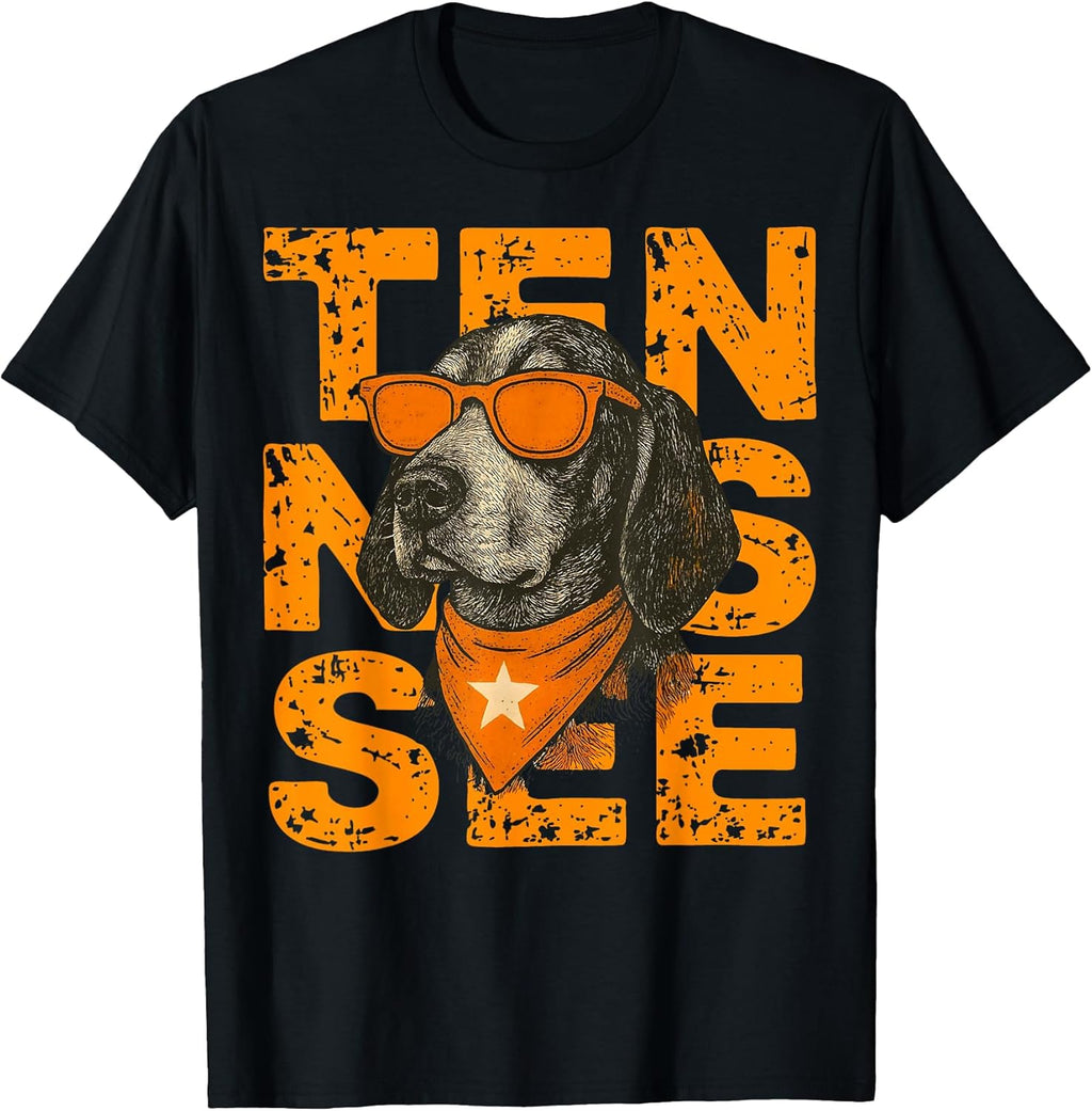 Retro Tennessee Name Dog Style Gift for Men Women Kid Boy T-Shirt