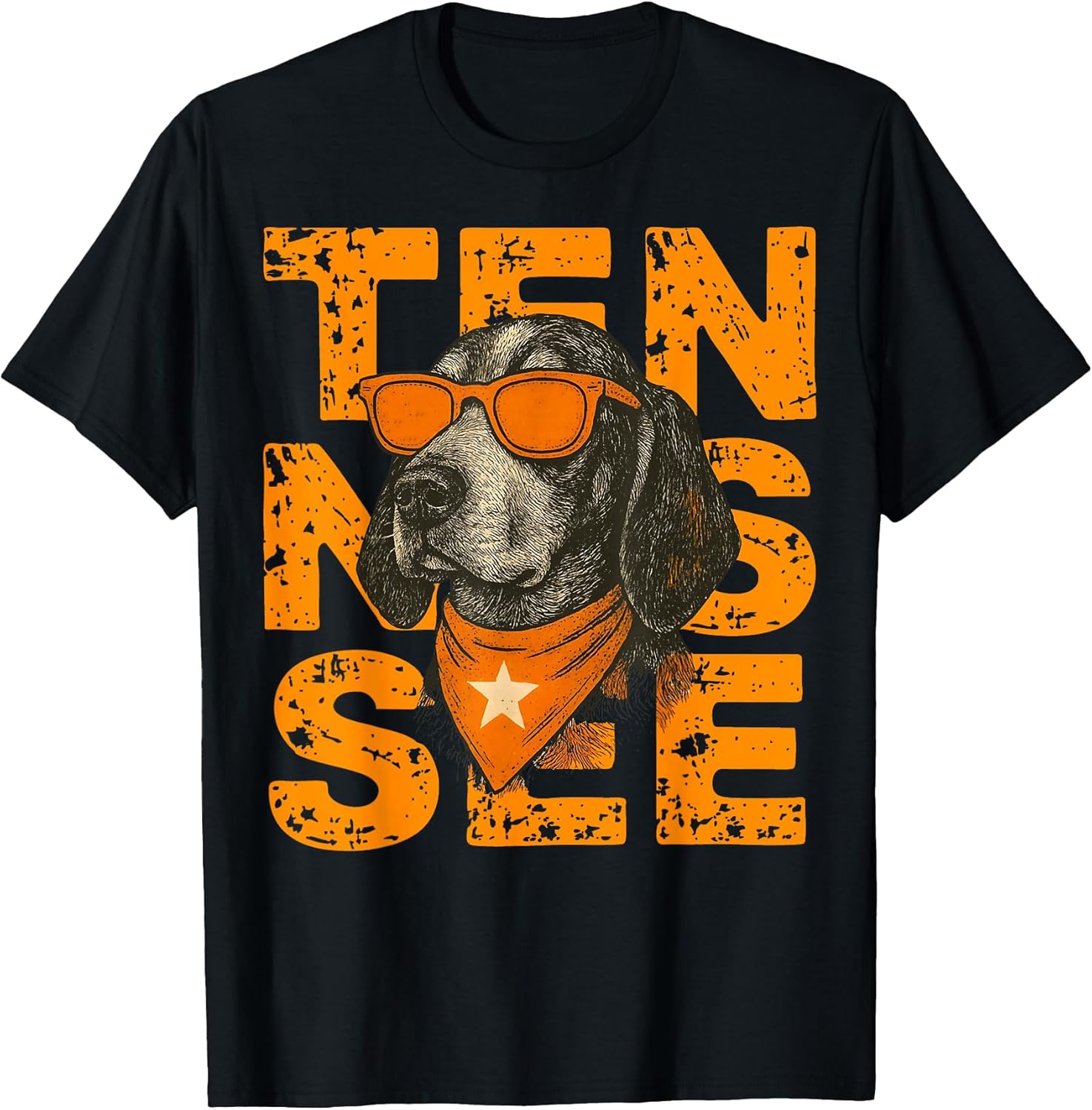 Retro Tennessee Name Dog Style Gift for Men Women Kid Boy T-Shirt