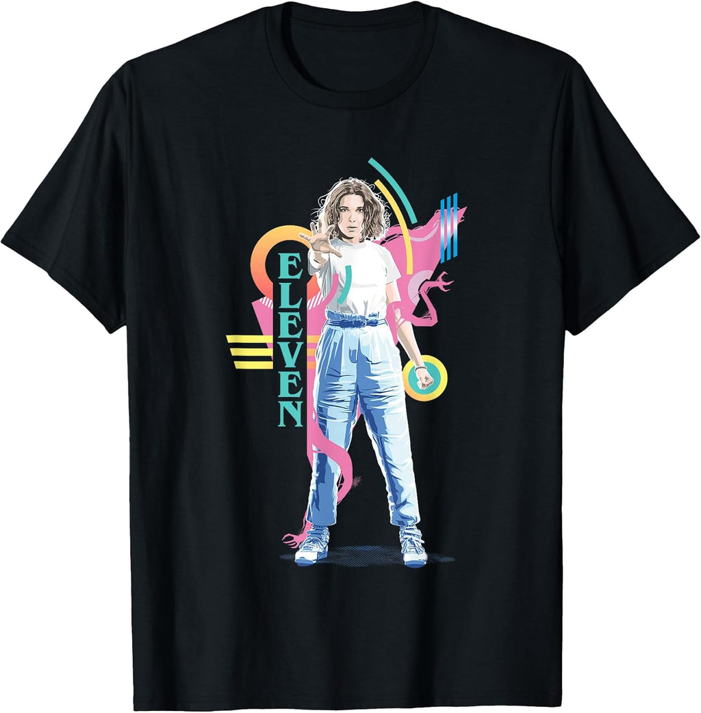 Vintage Retro Eleven Superpowered 80's Icon T-Shirt