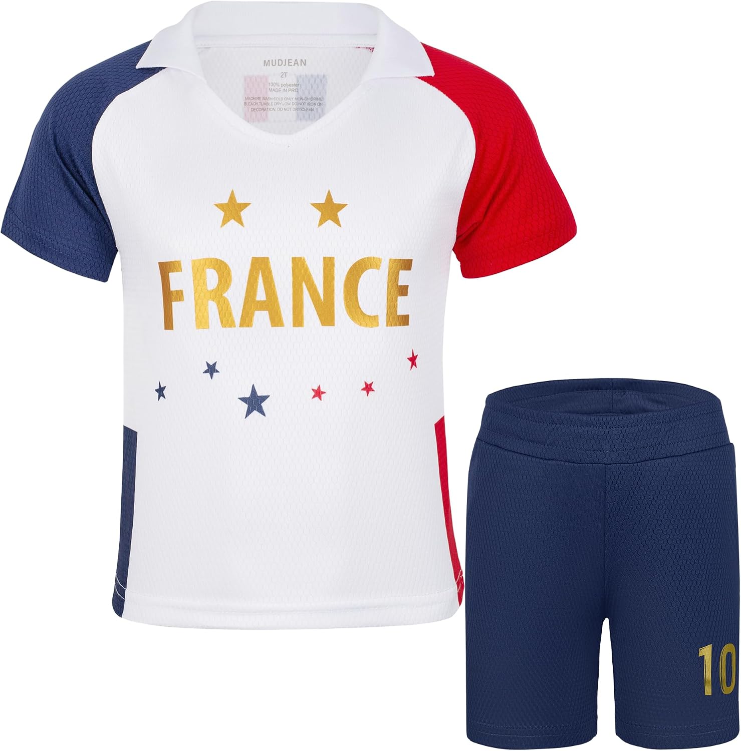 Unisex Kids Soccer Jersey for Girls Soccer Shirts Boy Football Outfits Soft Ideal Gift for Little Athlete 2-14 Years