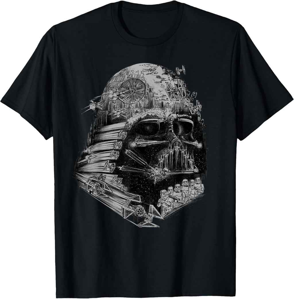 Darth Vader Build The Empire Graphic T-Shirt