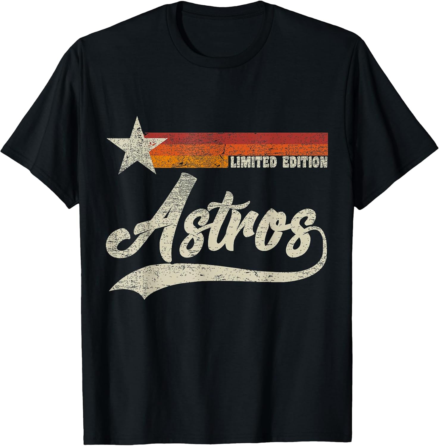 Vintage Astros Retro Style 70s 80s First Name T-Shirt