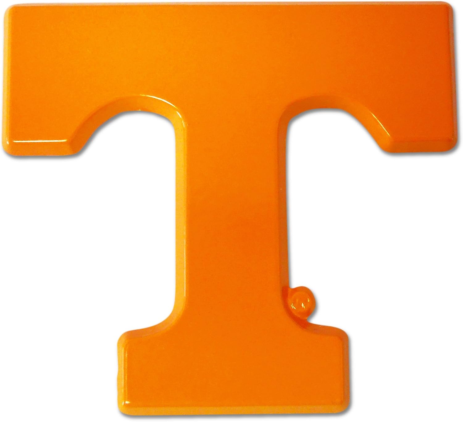 Elektroplate University of Tennessee (T) Orange Powder-Coat Emblem