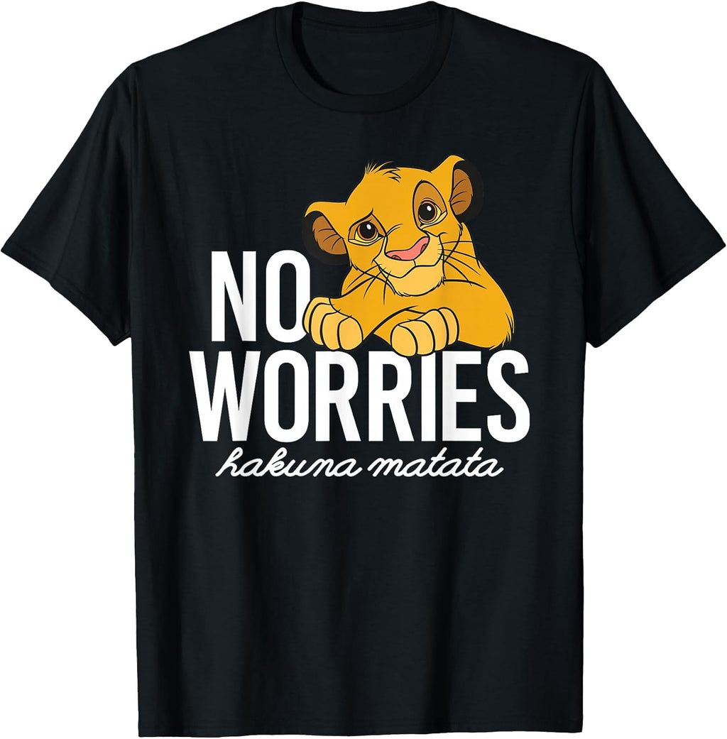 Lion King Classic No Worries Simba T-Shirt