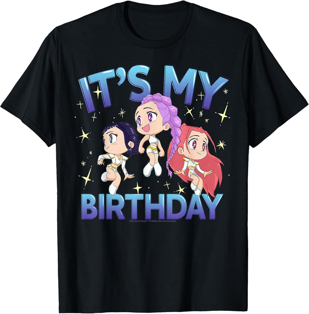 It's My Birthday Cute Chibi Group Shot T-Shirt