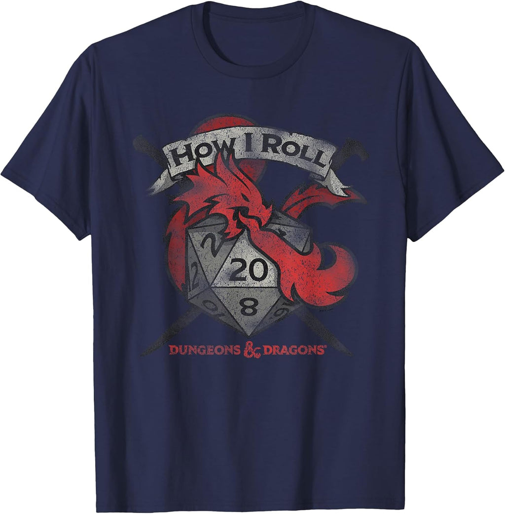How I Roll T-Shirt Small
