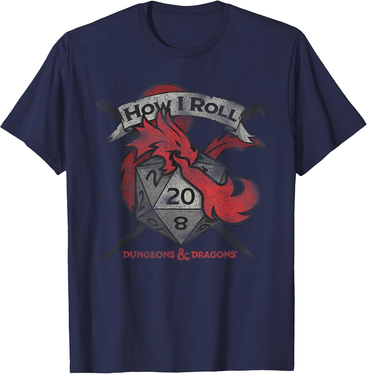 How I Roll T-Shirt Small