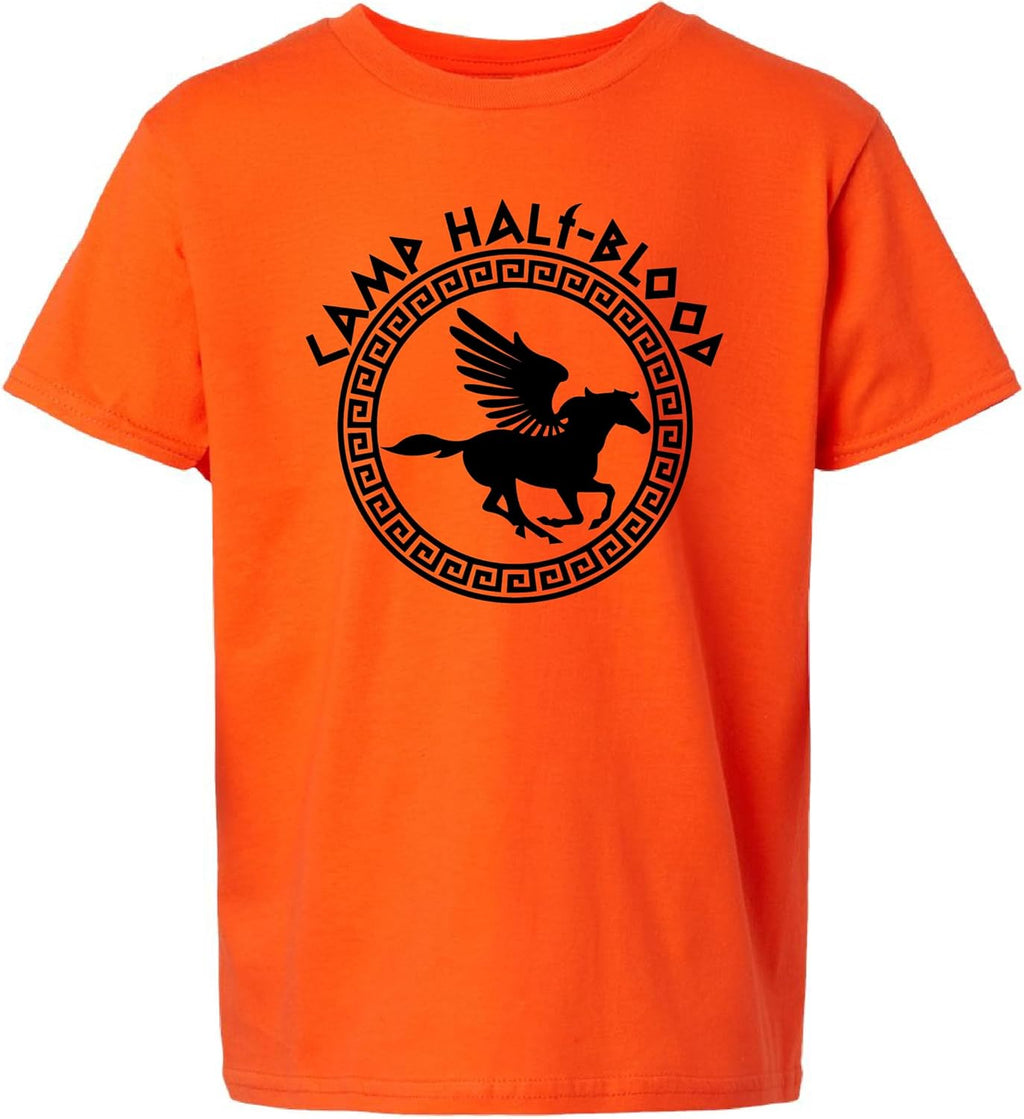 Youth Size Orange Camp Half Blood T-Shirt