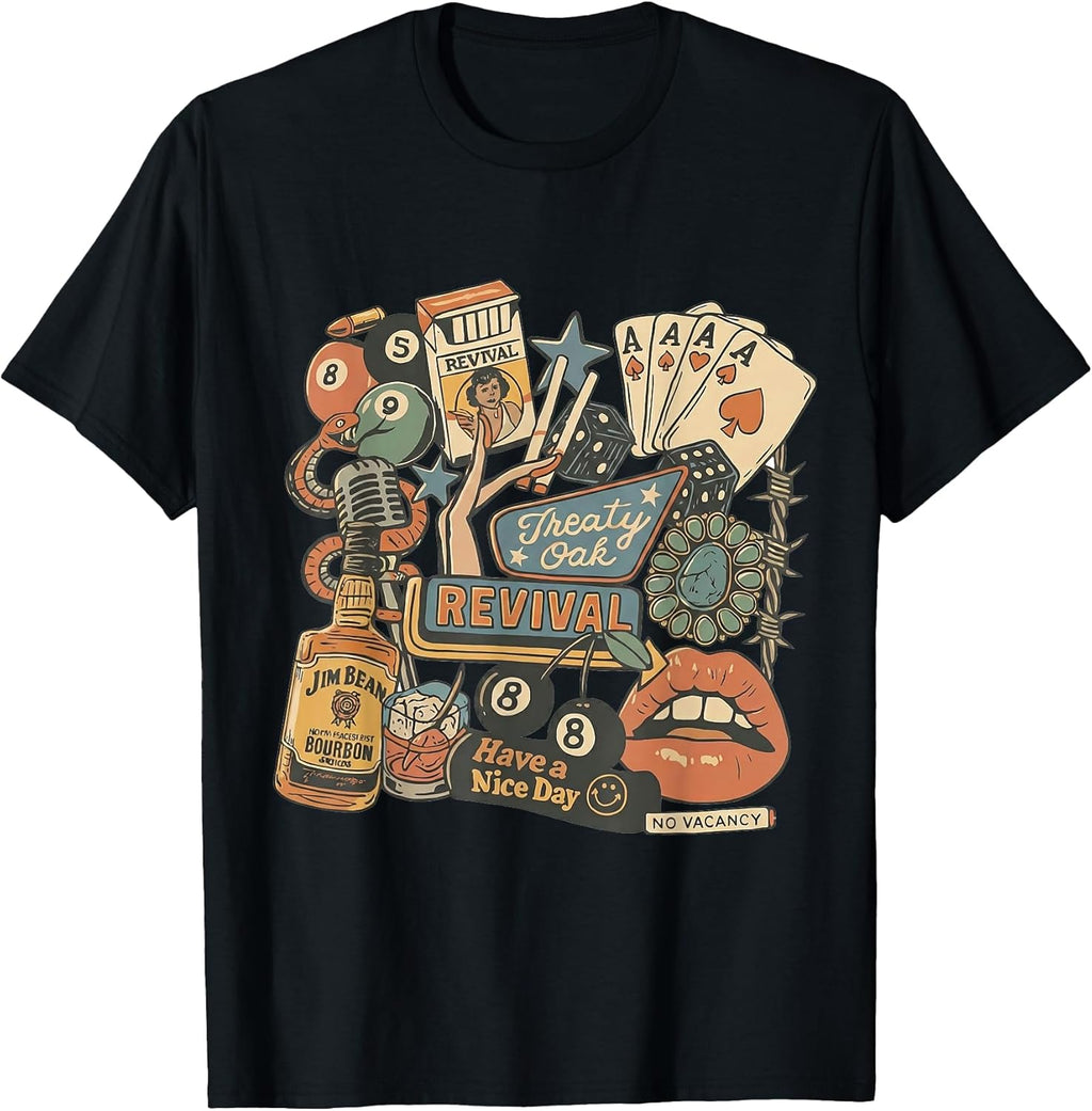 Vintage Western Revival Country Graphic Tee Gift T-Shirt
