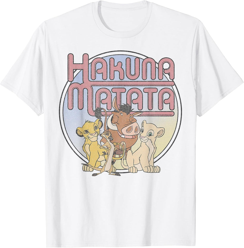 Lion King Retro Hakuna Matata Simba and Friends T-Shirt