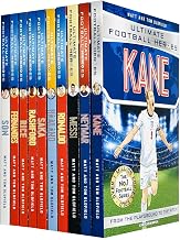 Ultimate Football Heroes Series 1 Collection 10 Books Set By Matt Oldfield, Tom Oldfield (Messi, Son , Neymar, Kane, Ronaldo, Fernandes, Rice, Rashford, Saka & Haaland)
