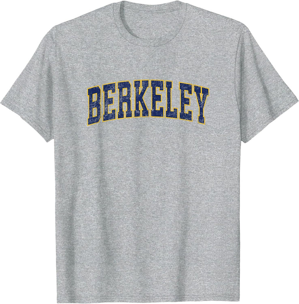 Berkeley California CA Vintage Athletic Sports Design T-Shirt