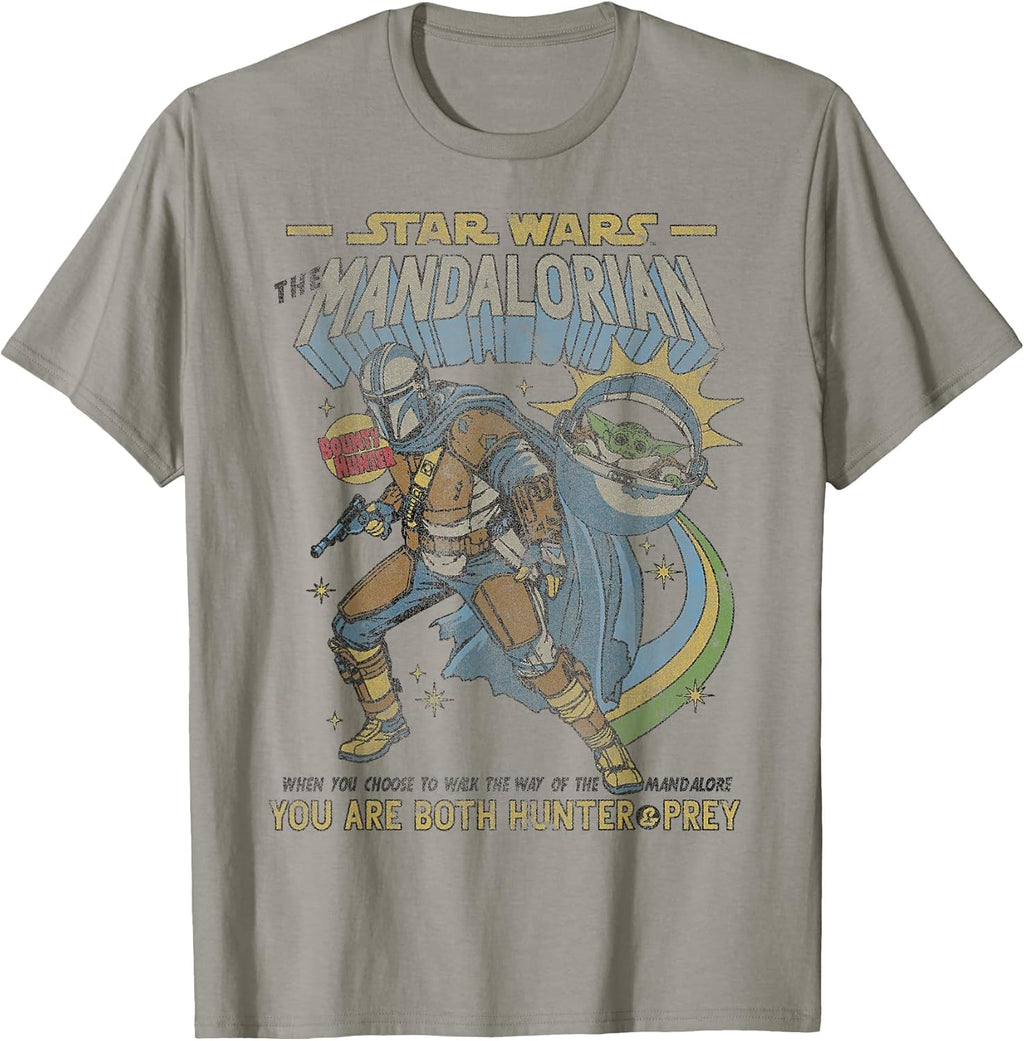Mandalorian Comic Poster T-Shirt