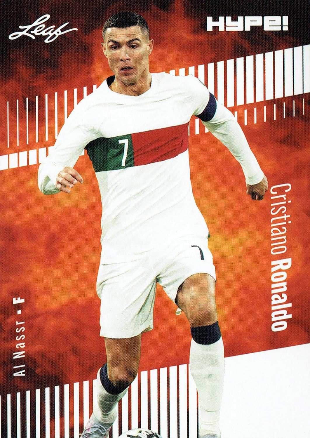 Mint Cristiano Ronaldo 2023 Leaf HYPE #110a Just 5000 Ever Made Trading Card Portugal