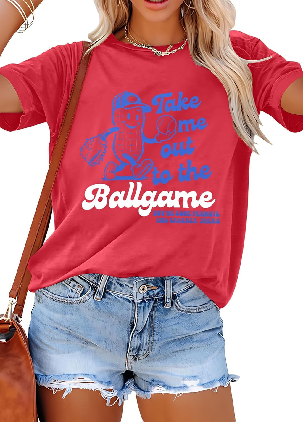 Baseball Shirts Women Funny Baseball Mom Shirt Ballgame Graphic Tshirt Game Day Fan Tee Casual Short Sleeve Top