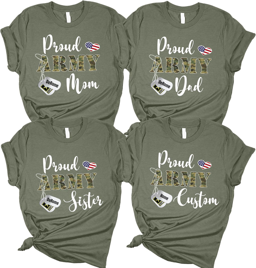 Proud Army Shirts for Family
